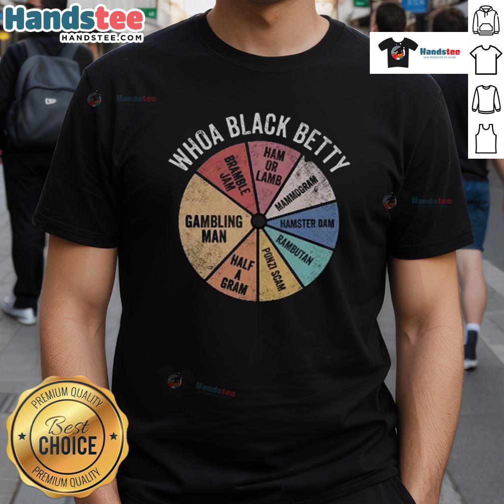 Nice Whoa Black Betty T Shirt Nice Whoa Black Betty T-Shirt featuring a bold graphic design and comfortable fit, perfect for casual wear.