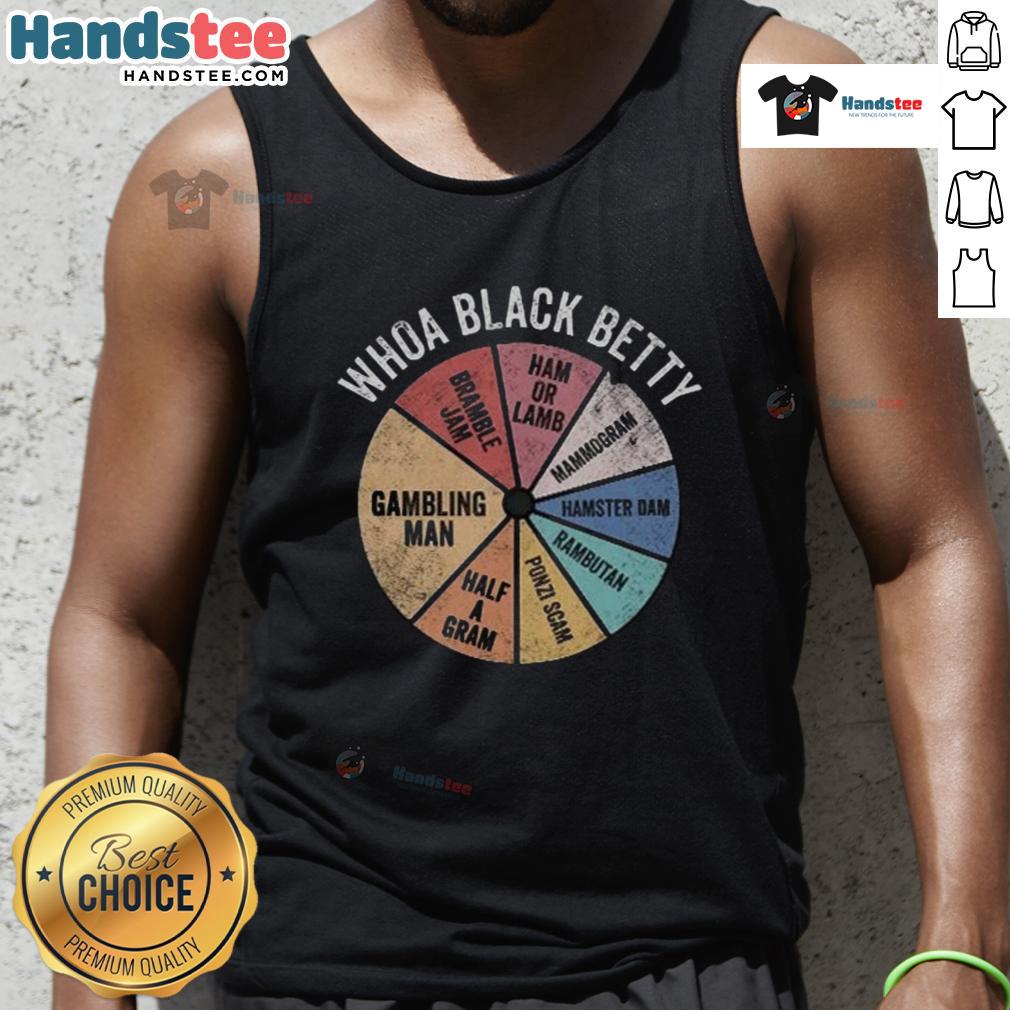 Nice Whoa Black Betty Tank Top Nice Whoa Black Betty tank top featuring a stylish design, perfect for casual wear and summer outfits.