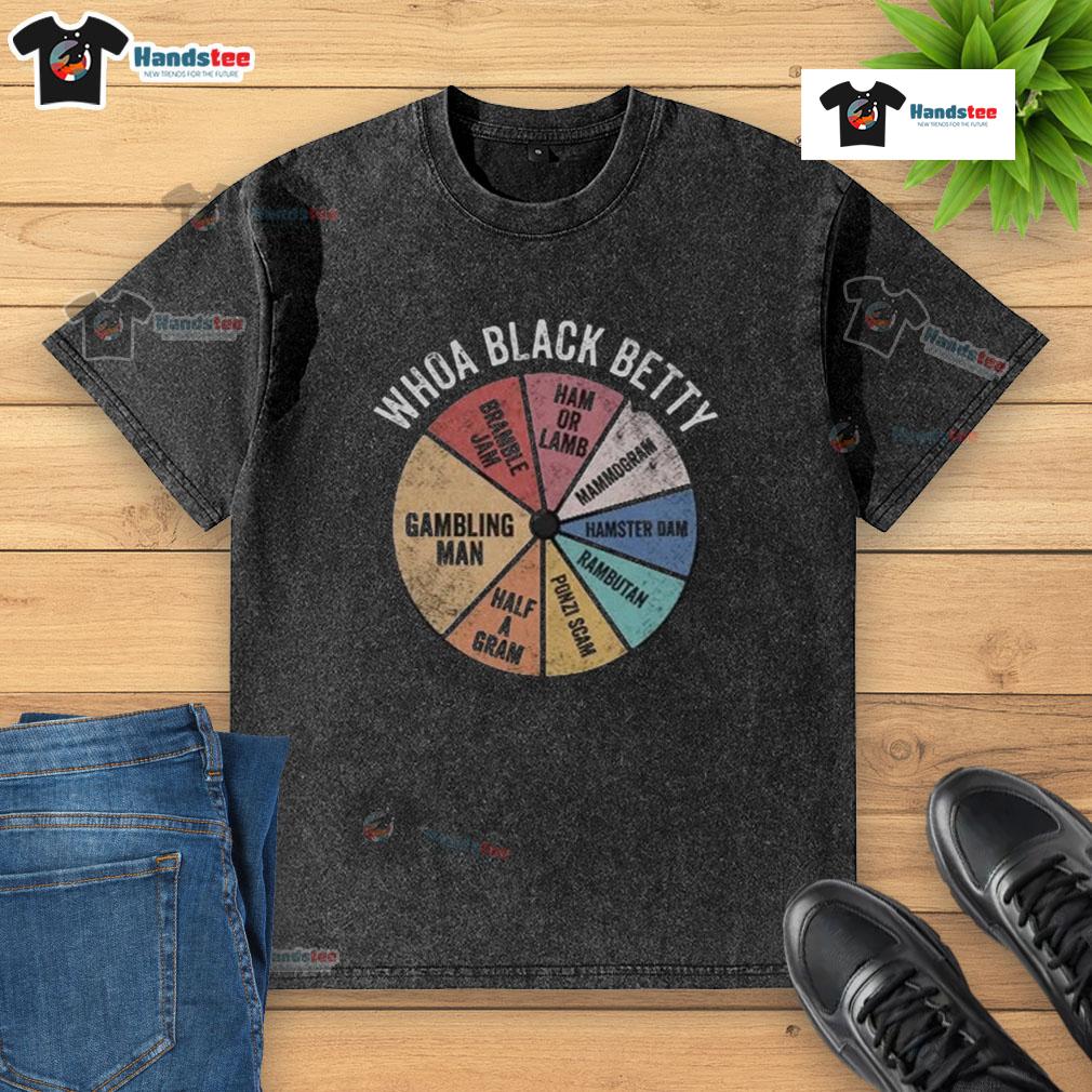 Nice Whoa Black Betty Washed T Shirt Nice Whoa Black Betty washed t-shirt featuring a vintage design, perfect for casual wear and adding style to your wardrobe.