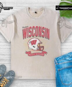 Nice Wisconsin Badgers Prime Play Washed T-Shirt featuring vibrant team colors and a comfortable fit for fans.