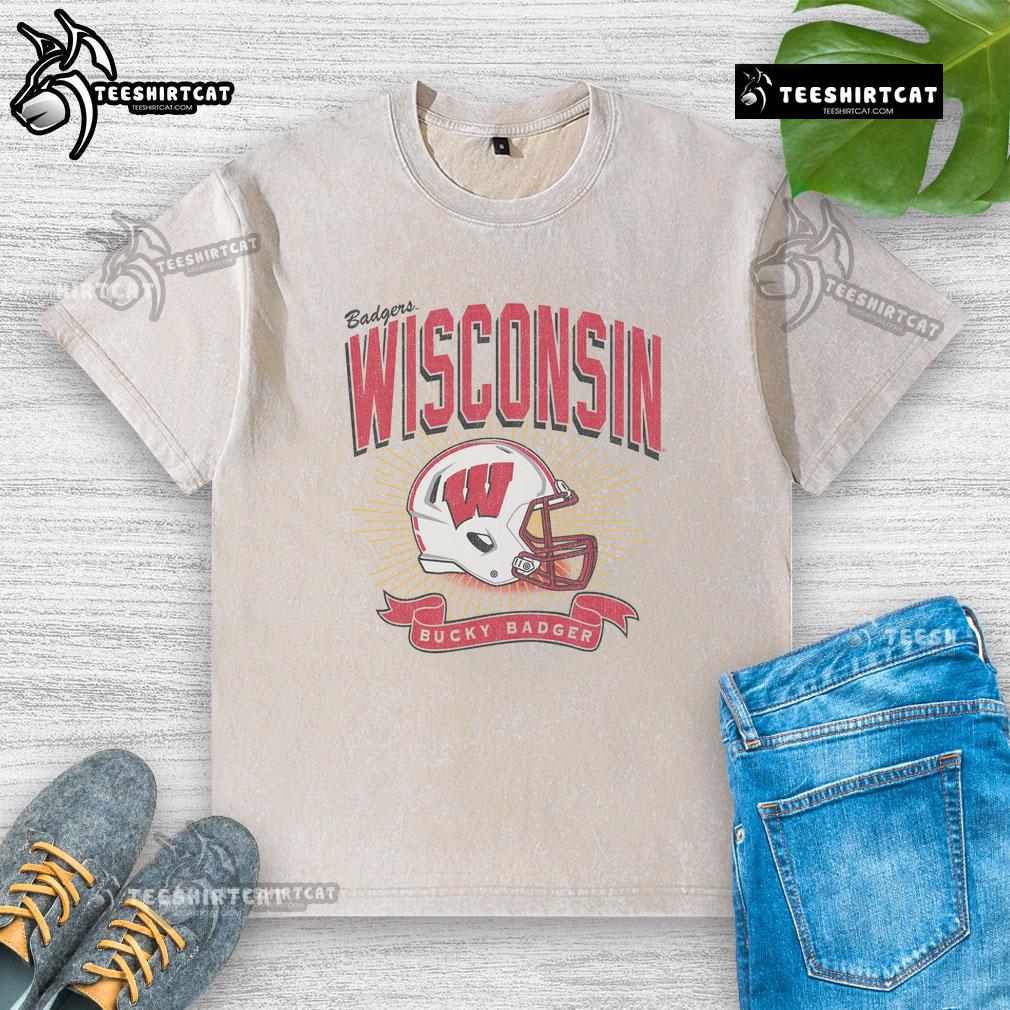 Nice Wisconsin Badgers Prime Play Washed T Shirt Nice Wisconsin Badgers Prime Play Washed T-Shirt featuring vibrant team colors and a comfortable fit for fans.