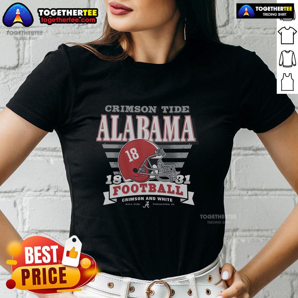 Hot Alabama Crimson Tide Stripe Splash Ladies Tee Hot Alabama Crimson Tide Stripe Splash Ladies Tee featuring vibrant colors and stylish design for passionate fans.