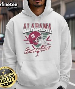 Official Alabama Crimson Tide Triangle Vintage Hoodie with iconic logo and retro design in team colors.