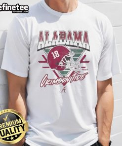 Official Alabama Crimson Tide Triangle Vintage T-Shirt featuring classic design and team colors for loyal fans.
