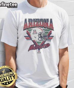 Alt Text: Official Arizona Wildcats Triangle Vintage T-Shirt featuring a classic design and vibrant team colors for fans.