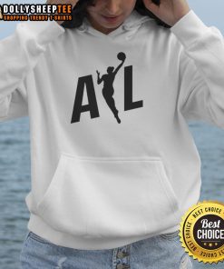 Official ATL Dream WNBA Hoodie in navy blue with logo, perfect for fans and stylish casual wear.