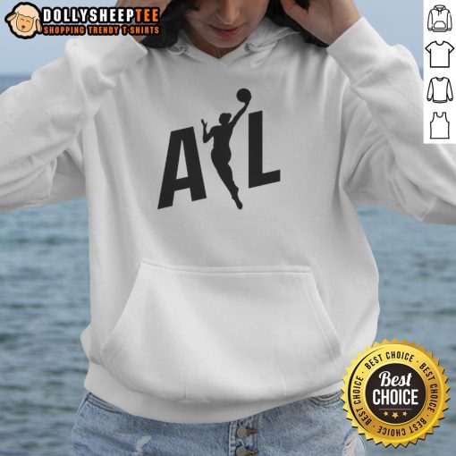 Official ATL Dream WNBA Hoodie in navy blue with logo, perfect for fans and stylish casual wear.