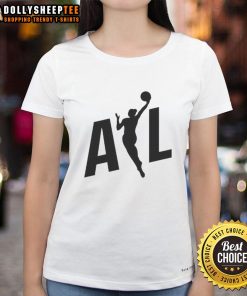Official ATL Dream WNBA ladies tee featuring vibrant team colors and logo, perfect for fans and casual wear.