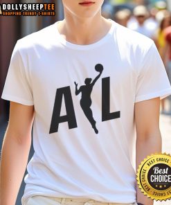 Official ATL Dream WNBA T-shirt featuring team logo and colors, perfect for fans and support of women's basketball.