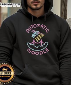 Official Automatic Noodle Hoodie featuring a stylish design and vibrant colors, perfect for noodle lovers and casual wear.