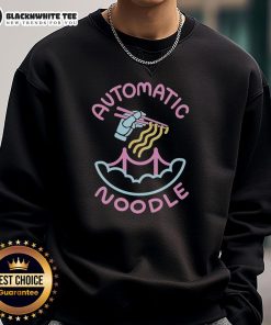 Official Automatic Noodle Sweatshirt in cozy fabric, featuring a stylish design perfect for noodle lovers and casual wear.