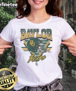 Vintage Baylor Bears triangle graphic tee for ladies, showcasing a stylish design perfect for fans and casual wear.