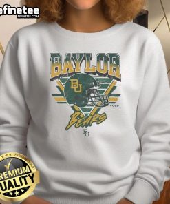 Official Baylor Bears Triangle Vintage Sweatshirt featuring classic logo and retro design in green and gold colors.
