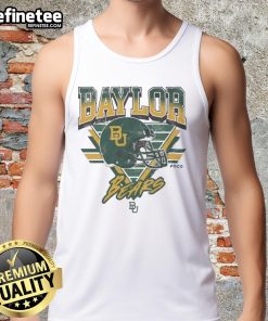 Official Baylor Bears Triangle Vintage Tank Top featuring the iconic Baylor logo and a stylish, retro design.