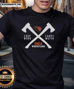 Official Beaver Head and OSU Wrestling Logos T-Shirt featuring vibrant designs for fans and athletes.
