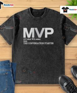 Official Becky Hammon MVP The Conversation Starter washed t-shirt featuring a stylish design for basketball fans.