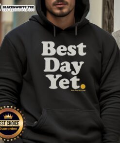 Official Best Day Yet Brewing Hoodie in cozy fabric, perfect for beer lovers and casual outings.
