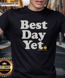 Official Best Day Yet Brewing T-Shirt featuring a vibrant design for craft beer enthusiasts, perfect for casual outings.