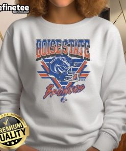 Official Boise State Broncos Triangle Vintage Sweatshirt featuring retro design and team colors, perfect for fans.