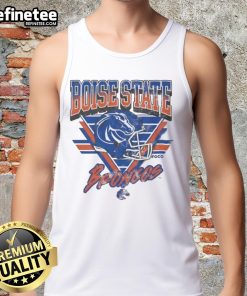Official Boise State Broncos Triangle Vintage Tank Top featuring bold team colors and logo for stylish gameday wear.