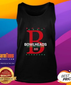 Official Bowl 2003 Bowlheads Mark My Words BH Hardcore Tank Top featuring vibrant graphics and a stylish design.