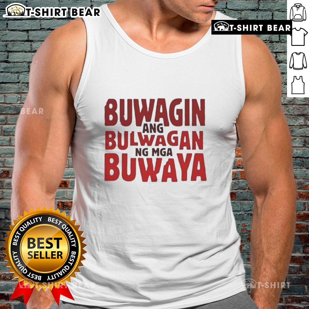 Official Buwagin Bulwagan Ang Ng Mga Buwaya Tank Top Alt Text: Official Buwagin Bulwagan Ang Ng Mga Buwaya tank top design featuring vibrant graphics and comfortable fit for casual wear.