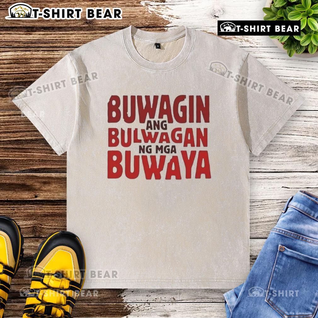 Official Buwagin Bulwagan Ang Ng Mga Buwaya Washed T Shirt Official Buwagin Bulwagan Ang Ng Mga Buwaya washed t-shirt showcasing vibrant design and comfortable fit for casual wear.