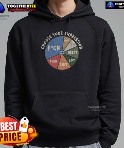 Official Choose Your Expression Hoodie in vibrant colors, perfect for casual wear and self-expression.