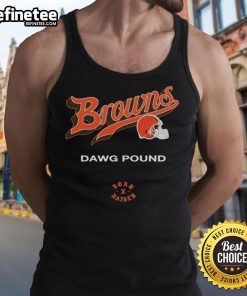 Official Cleveland Browns Born x Raised Dawg Pound Tank Top featuring bold graphics and comfortable fit for fans.