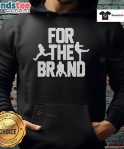 Alt Text: Official Cleveland Browns For The Brand Hoodie featuring team colors and logo, perfect for fans and casual wear.