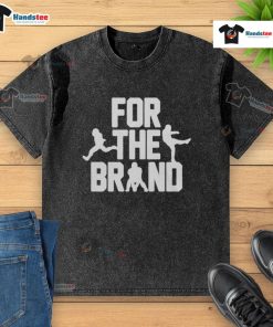 Official Cleveland Browns For The Brand Washed T-Shirt featuring team logo and vintage style design.
