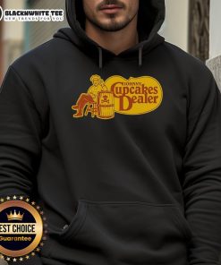 Official Cracker Barrel Johnny Cupcakes dealer hoodie featuring unique design and cozy fit for stylish casual wear.