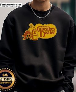 Official Cracker Barrel Johnny Cupcakes Dealer Sweatshirt featuring unique design and cozy fit for fans and collectors.