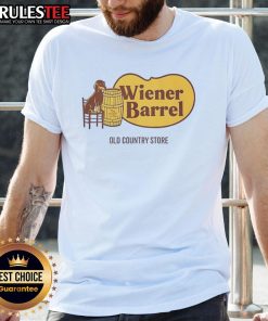 Official Dachshund Wiener Barrel T-Shirt from Old Country Store featuring a cute dachshund graphic and vintage design.