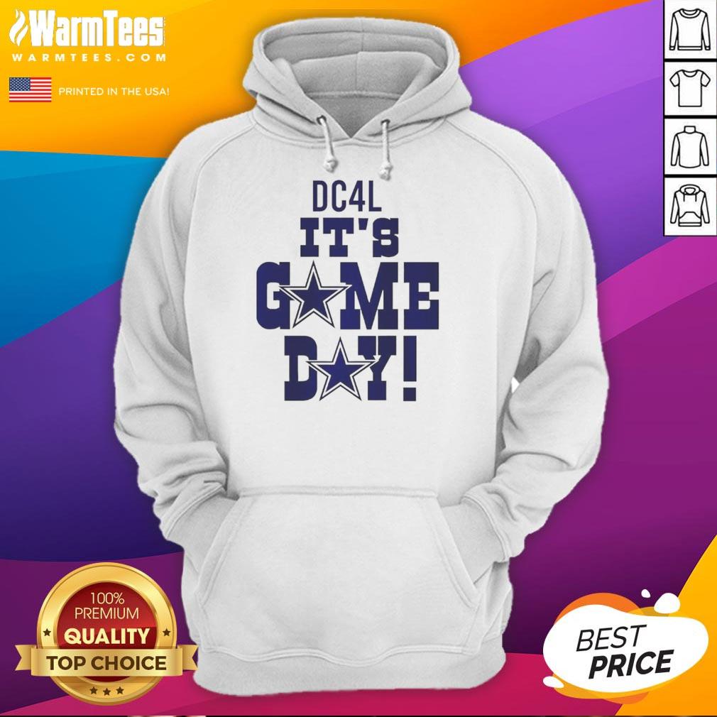 Official Dallas Cowboy Dc4L It'S Game Day Hoodie