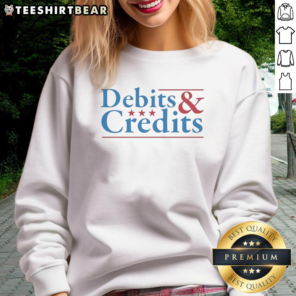 Official Debits And Credits Logo Sweatshirt