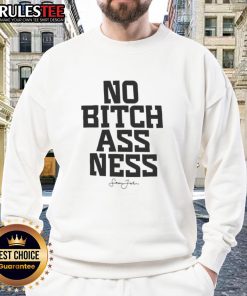 Sean John sweatshirt featuring 'No Bitch Assness' design by Diddy, perfect for stylish streetwear enthusiasts.