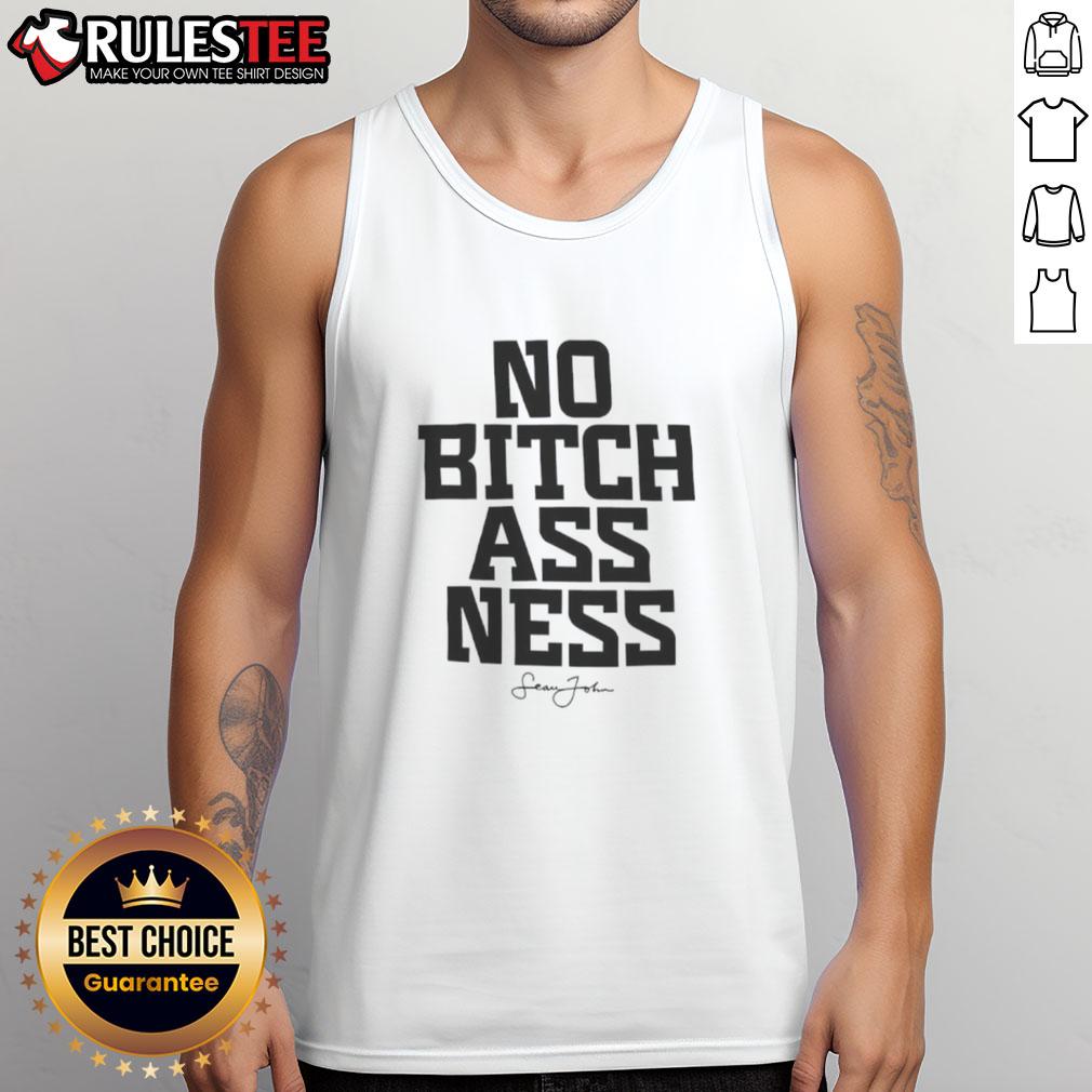 Official Diddy No Bitch Ass Ness Sean John Tank Top Official Diddy No Bitch Ass Ness Sean John tank top featuring bold graphics and a stylish design for streetwear enthusiasts.