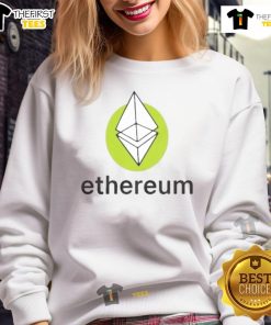 Official Ethereum Green Genesis Sweatshirt featuring a stylish design and vibrant green color for crypto enthusiasts.