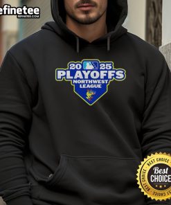Alt Text: Official Everett AquaSox 2025 Playoff Northwest League Logo Hoodie featuring team colors and emblem.