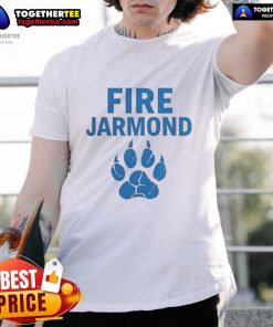 Official Fire Jarmond UCLA Football T-Shirt featuring bold graphics and vibrant colors for fans and supporters.