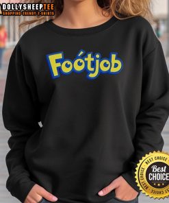 Official Footjob X Pokemon Sweatshirt featuring vibrant graphics and cozy design, perfect for fans and casual wear.