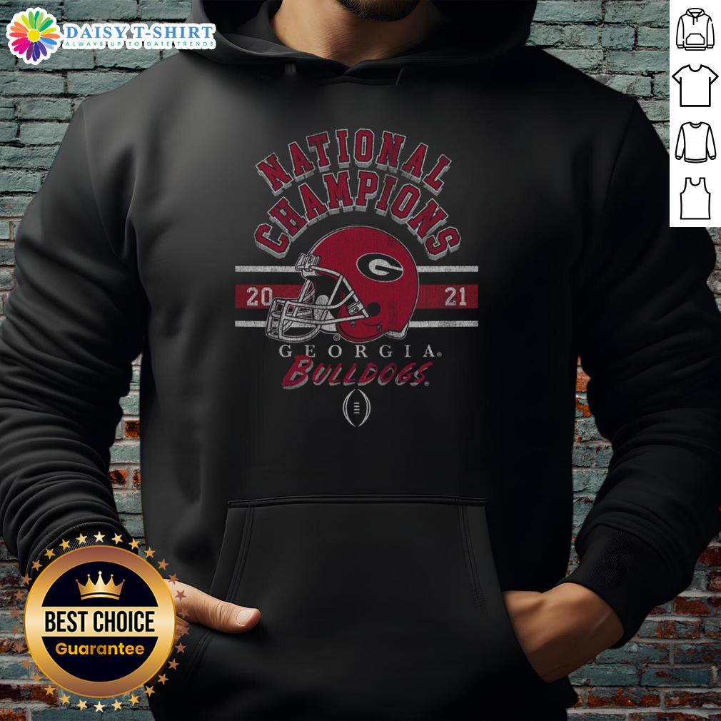 Official Georgia Bulldogs 2021 Cfp National Champions Hoodie Official Georgia Bulldogs 2021 CFP National Champions Hoodie featuring team logo and championship details.