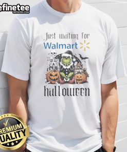 Official Grinch Halloween T-Shirt available at Walmart featuring the Grinch in a festive design, perfect for Halloween.