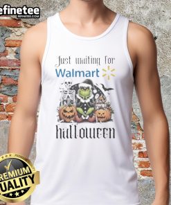 Official Grinch Halloween tank top available at Walmart, featuring a festive design perfect for Halloween celebrations.