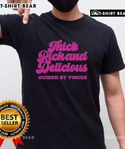 Official Guided By Voices Thick Rick And Delicious T-Shirt featuring vibrant graphics and a stylish design for fans.