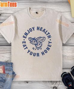 Official Harry Enjoy Health Eat Your Honey washed t-shirt featuring a vibrant design for stylish, casual wear.