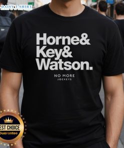 Alt Text: Official Horne and Key and Watson T-Shirt featuring a stylish design, perfect for fans of the brand.