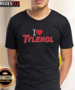 Alt Text: Official I Love Tylenol Neurodiversity T-Shirt featuring vibrant design celebrating neurodiversity and mental health awareness.