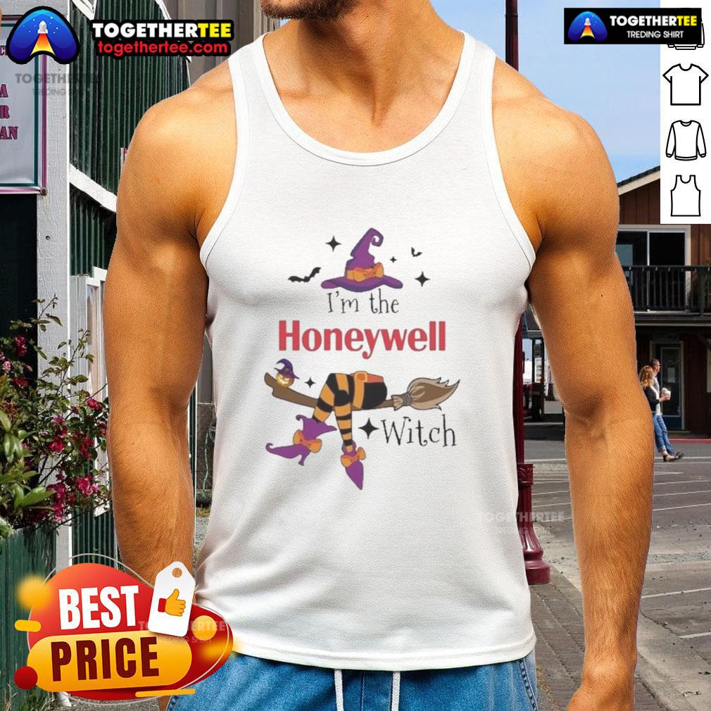 Official I'M The Honeywell Witch Halloween Tank Top Official 'Im the Honeywell Witch' Halloween tank top featuring a whimsical design perfect for festive celebrations.